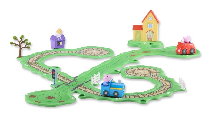 Peppa Pig Whizz Around Runabout Town Set - The Imagination ShopPlayset