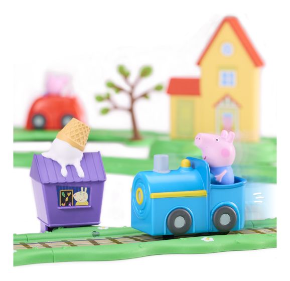 Peppa Pig Whizz Around Runabout Town Set - The Imagination ShopPlayset