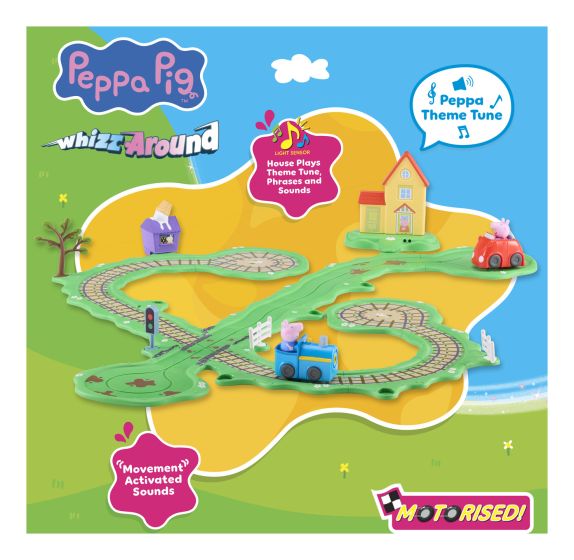 Peppa Pig Whizz Around Runabout Town Set - The Imagination ShopPlayset