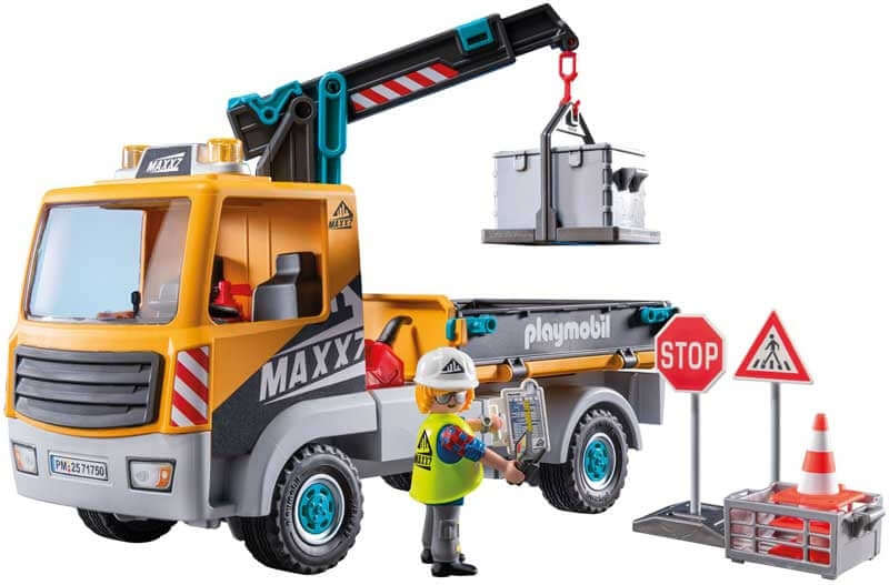 Playmobil Action Heroes Construction Site Truck 71750 Playmobil