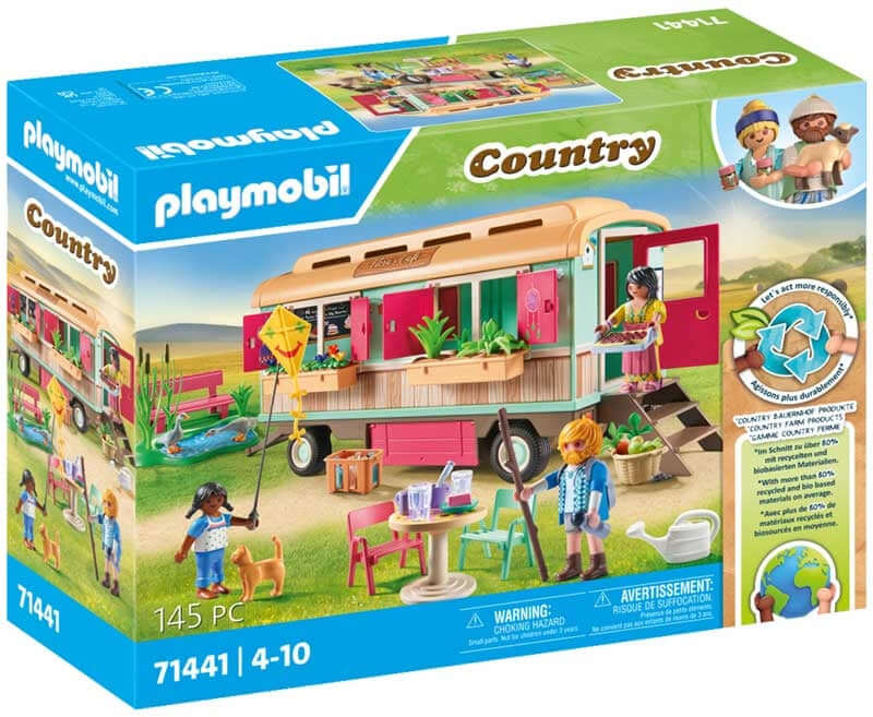 Playmobil Country Cosy Train Café & Vegetable Garden 71441 Playmobil