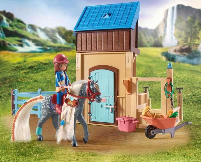 Playmobil Horses Of Waterfall Amelia & Whisper Horse Stable 71353 Playmobil