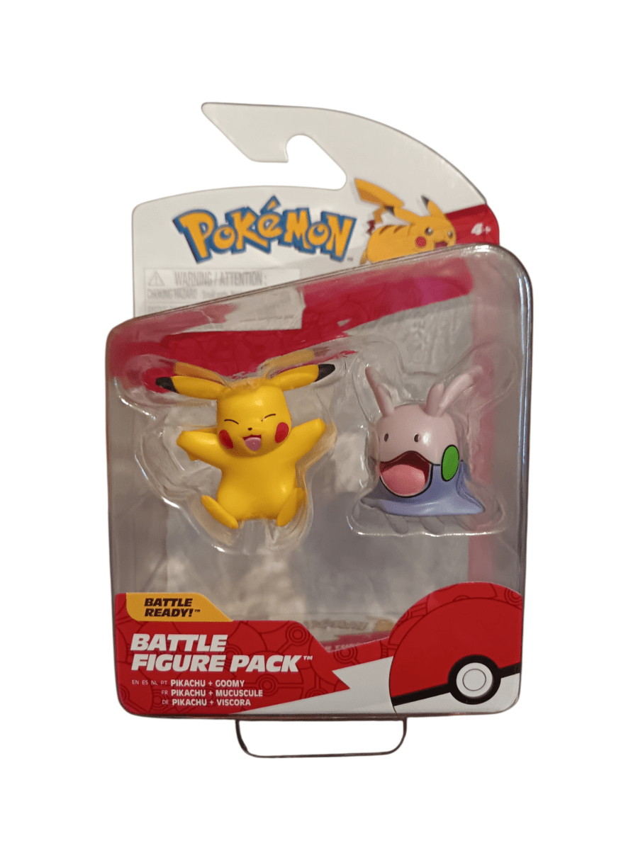 Pokémon Pikachu & Goomy Battle Figure Pack Jazwares