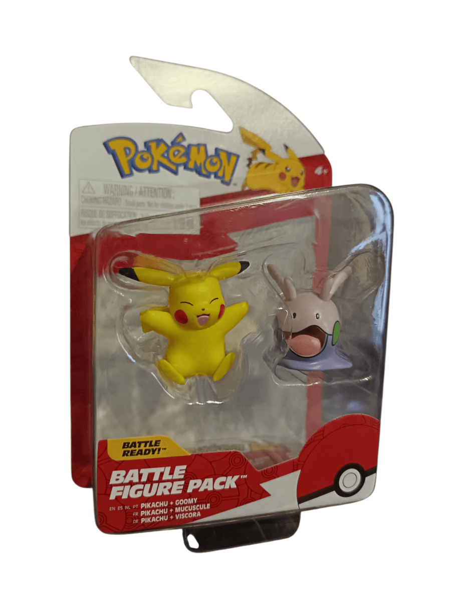 Pokémon Pikachu & Goomy Battle Figure Pack Jazwares