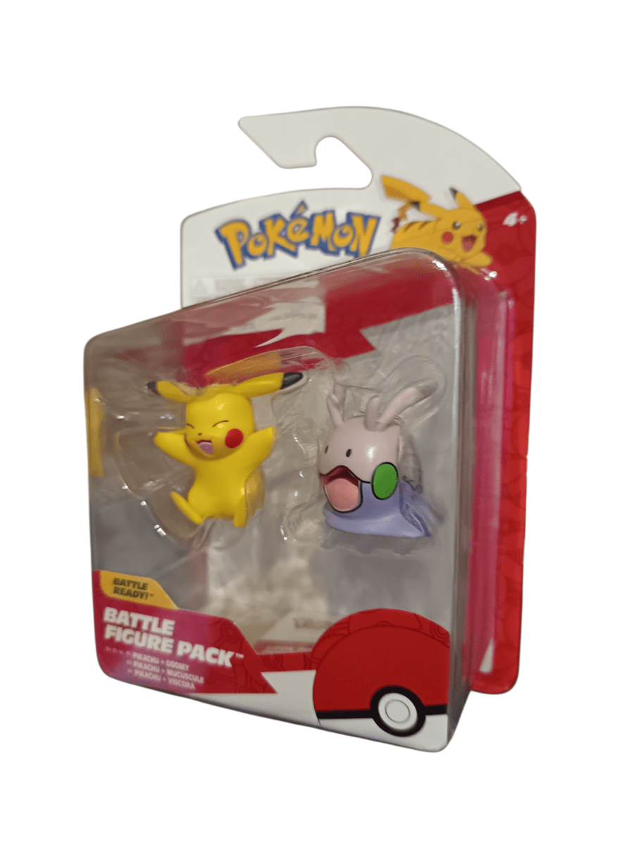 Pokémon Pikachu & Goomy Battle Figure Pack Jazwares
