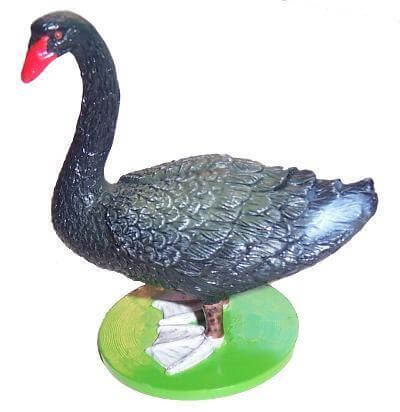 Black Swan Figurine Curious Minds