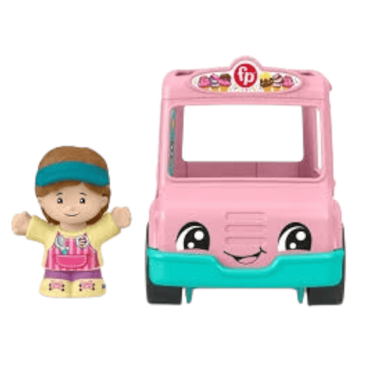 Fisher-Price Little People Ice Cream Van Vehicle and Figure Fisher-Price