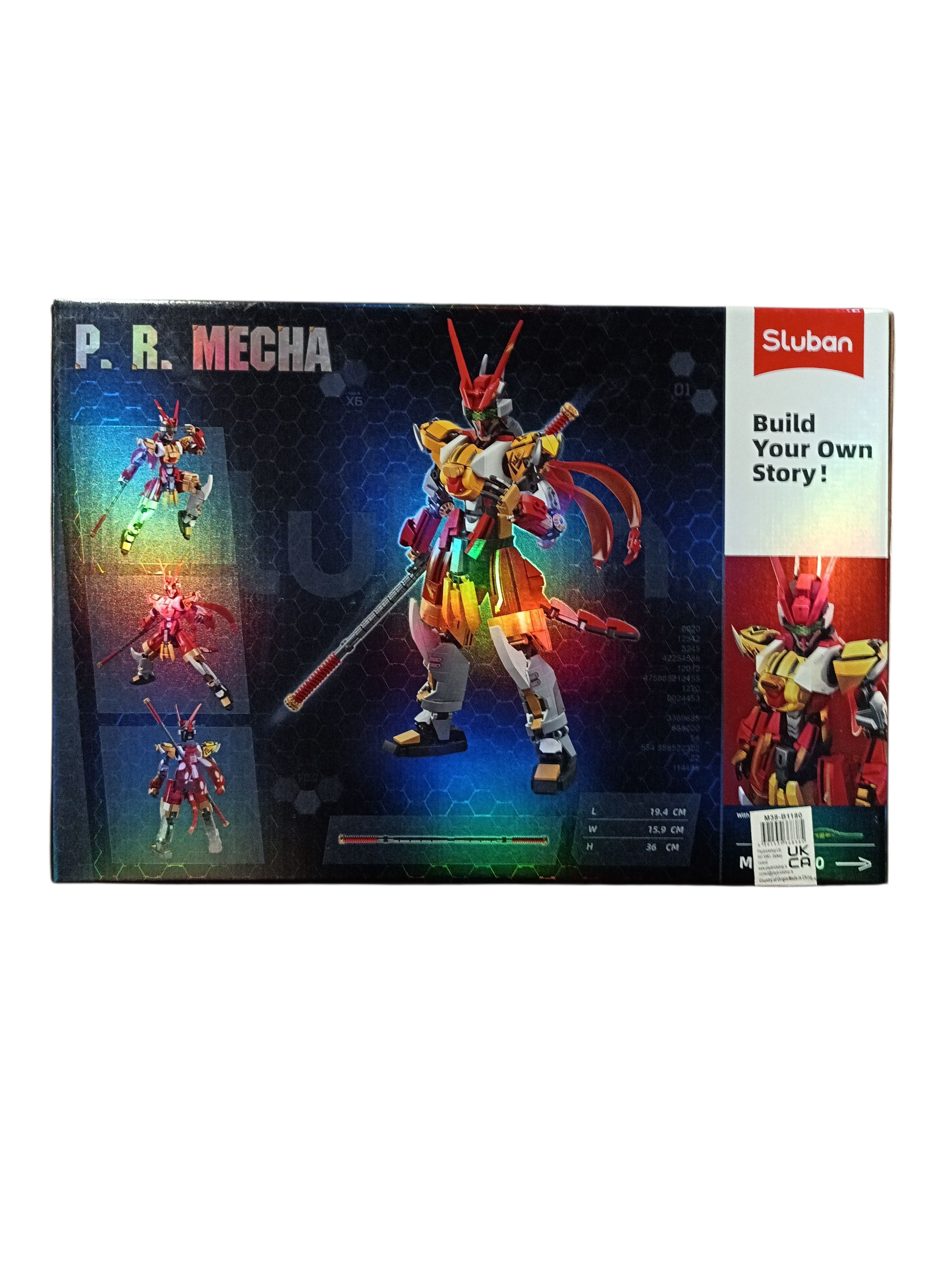 Sluban P. R. MECHA Robot 06 Building Brick Set Sluban