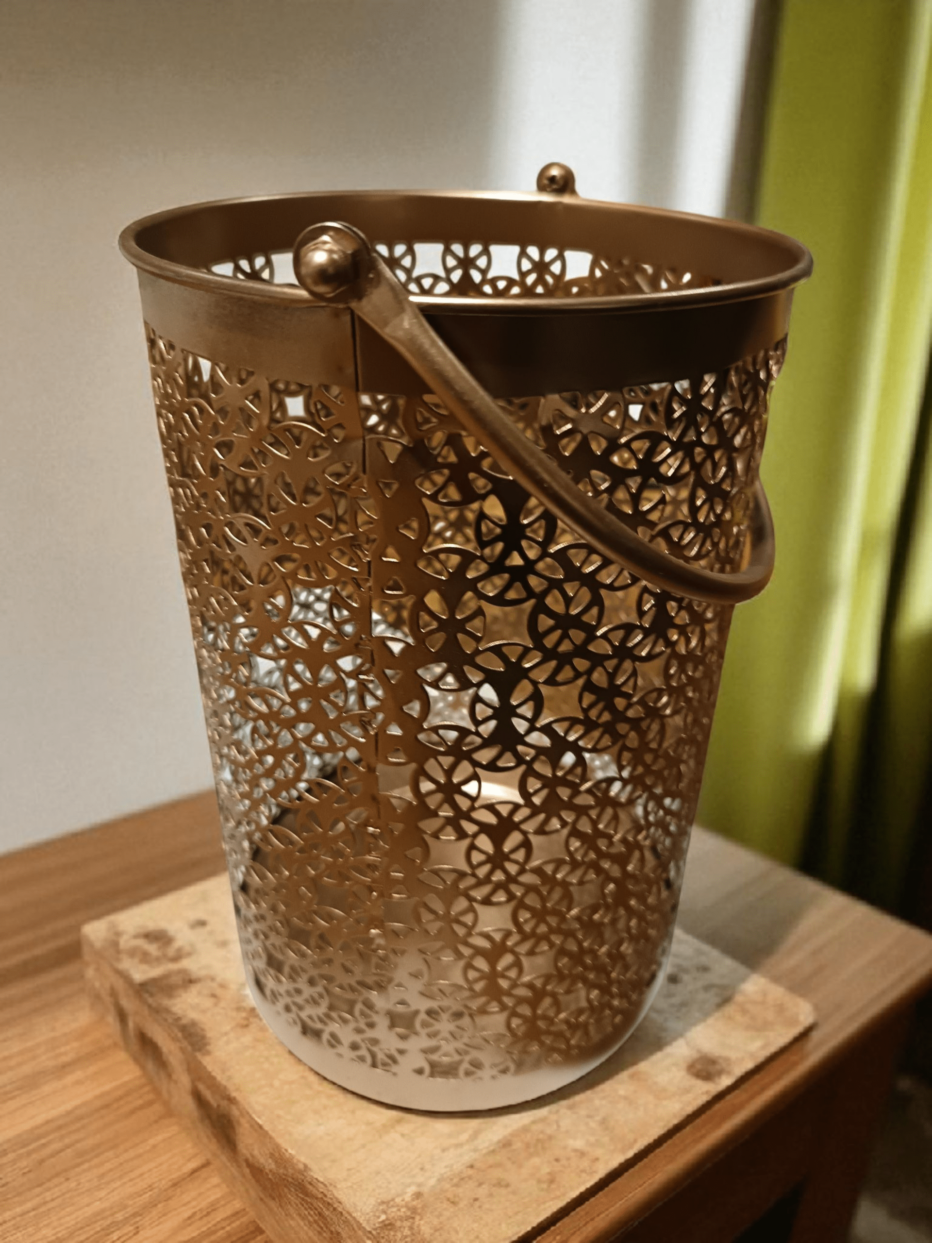 Yankee Candle Vintage Cuba Decorative Copper Jar Candle Holder Yankee Candle