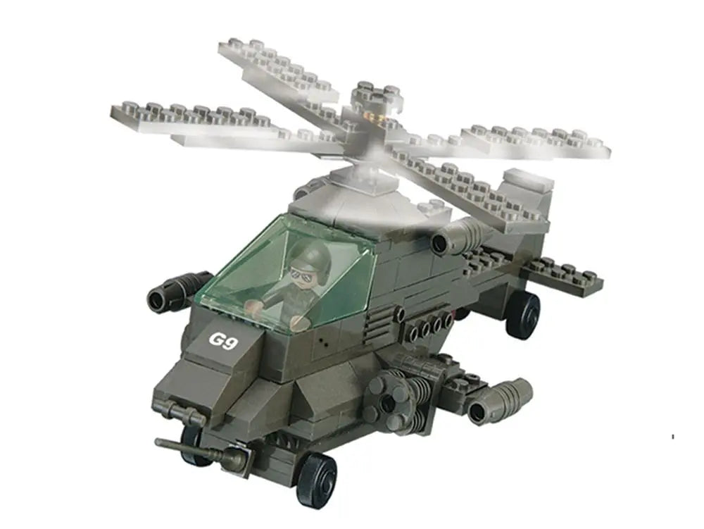 Sluban Army Headquarters Building Brick Set Sluban