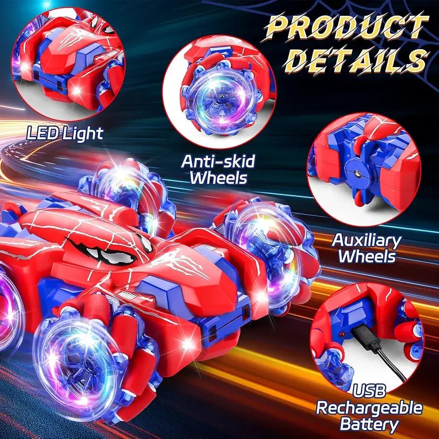 Stunt Racing 2.4g RC Control Stunt Wheel Car The Imagination Shop