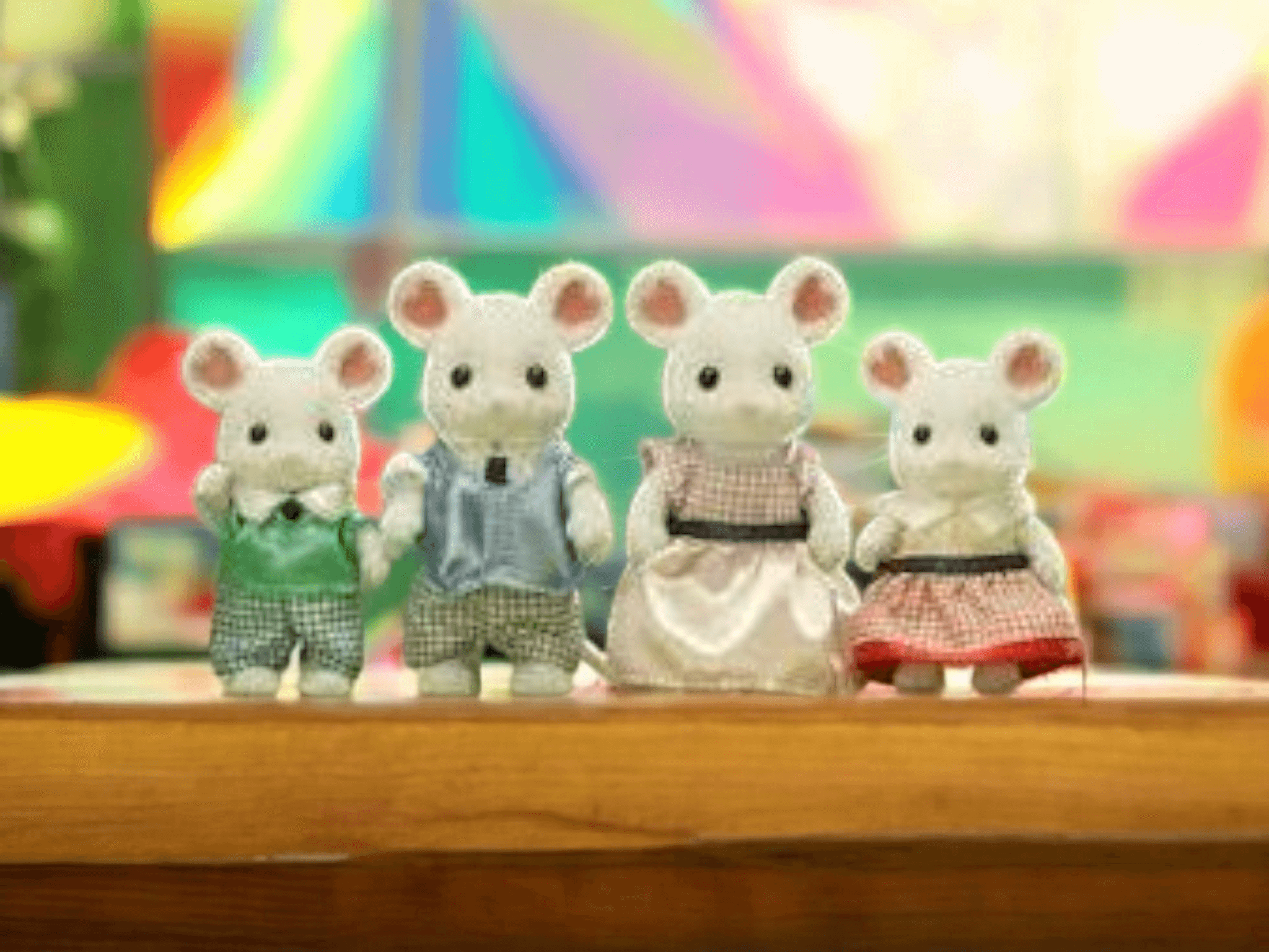 Sylvanian Families - Marshmallow Mouse Family The Imagination Shop