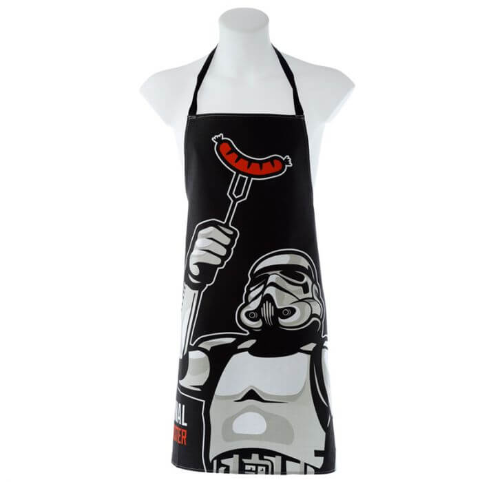 The Original Storm Trooper Hot Dog Master BBQ Apron Puckator