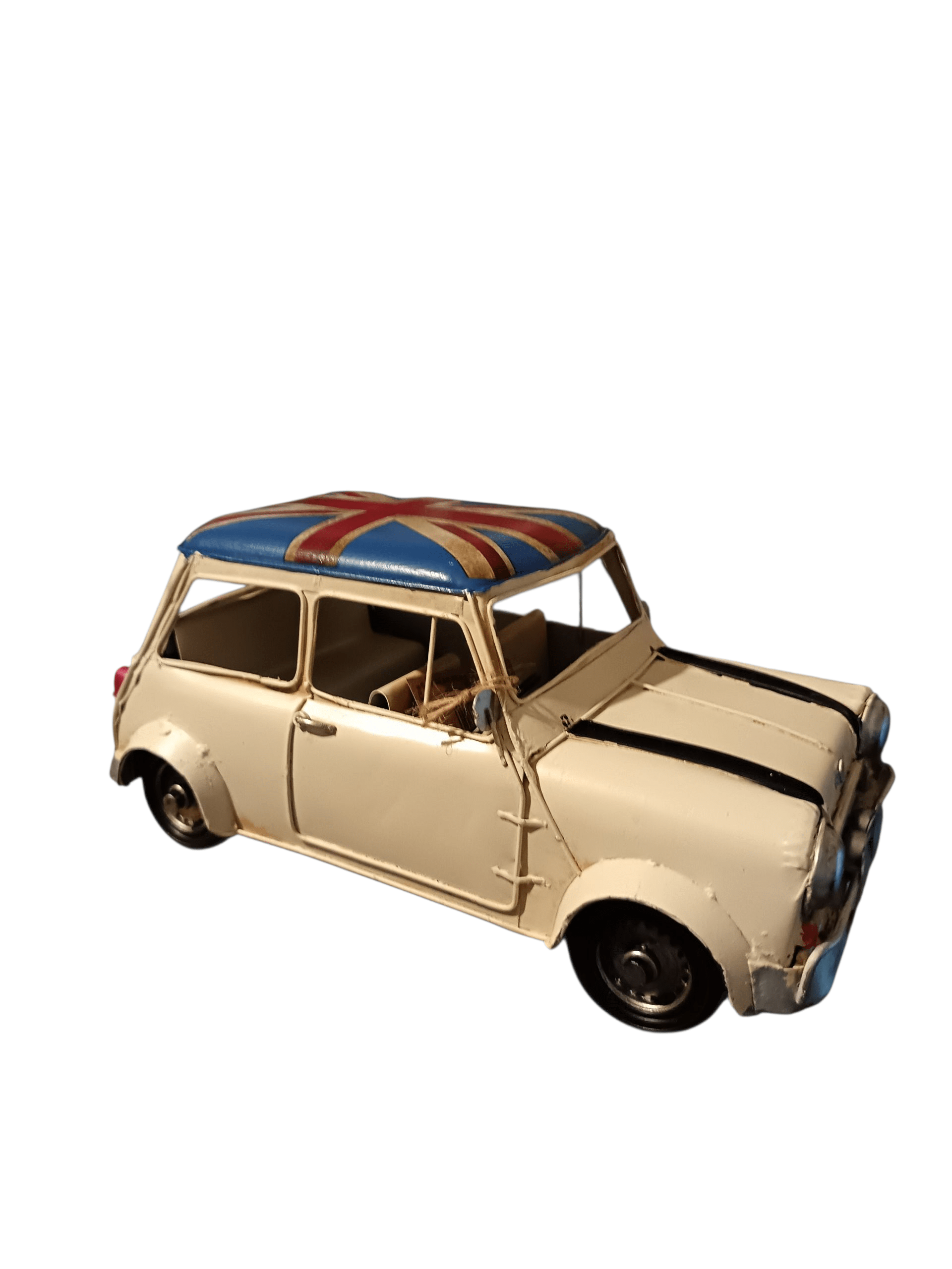 Classic Mini Style Ornamental Decorative Rally Car Joe Davies