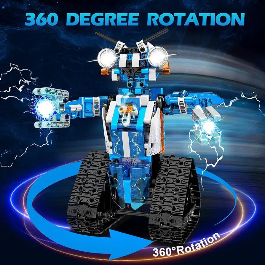 Ikuper Power Brick - No Thunder The Robot Building Brick Set Ikuper