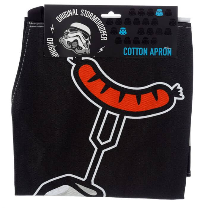 The Original Storm Trooper Hot Dog Master BBQ Apron Puckator