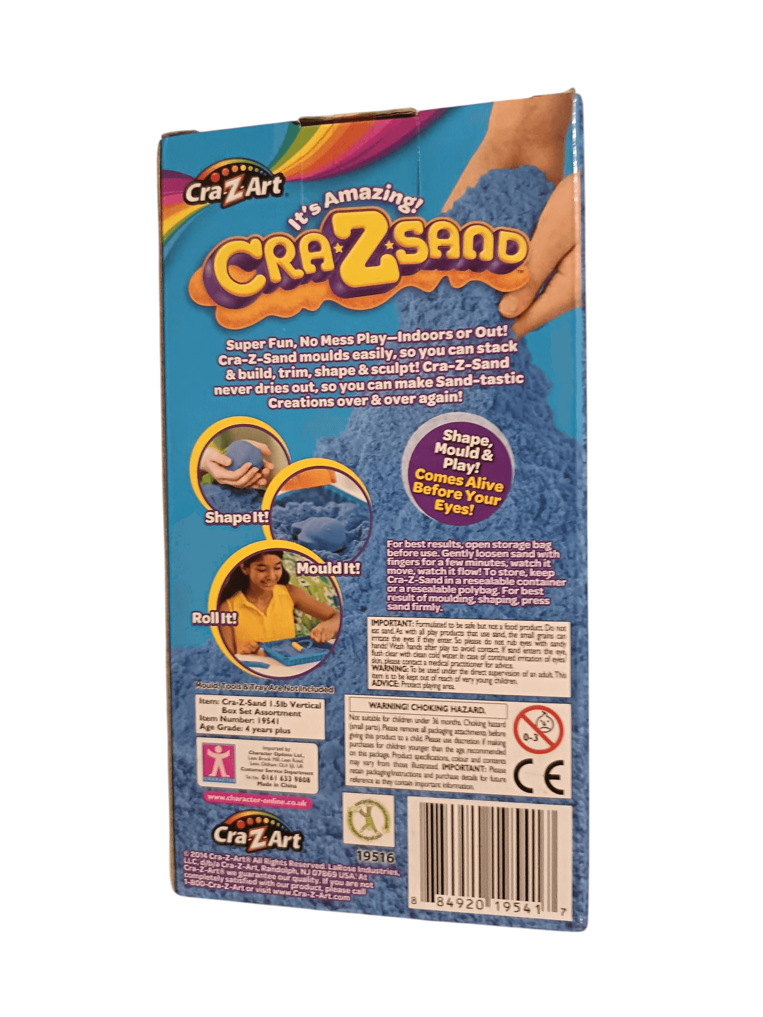 Cra-Z-Art Cra-Z-Sand No Mess Play Sand Character Options
