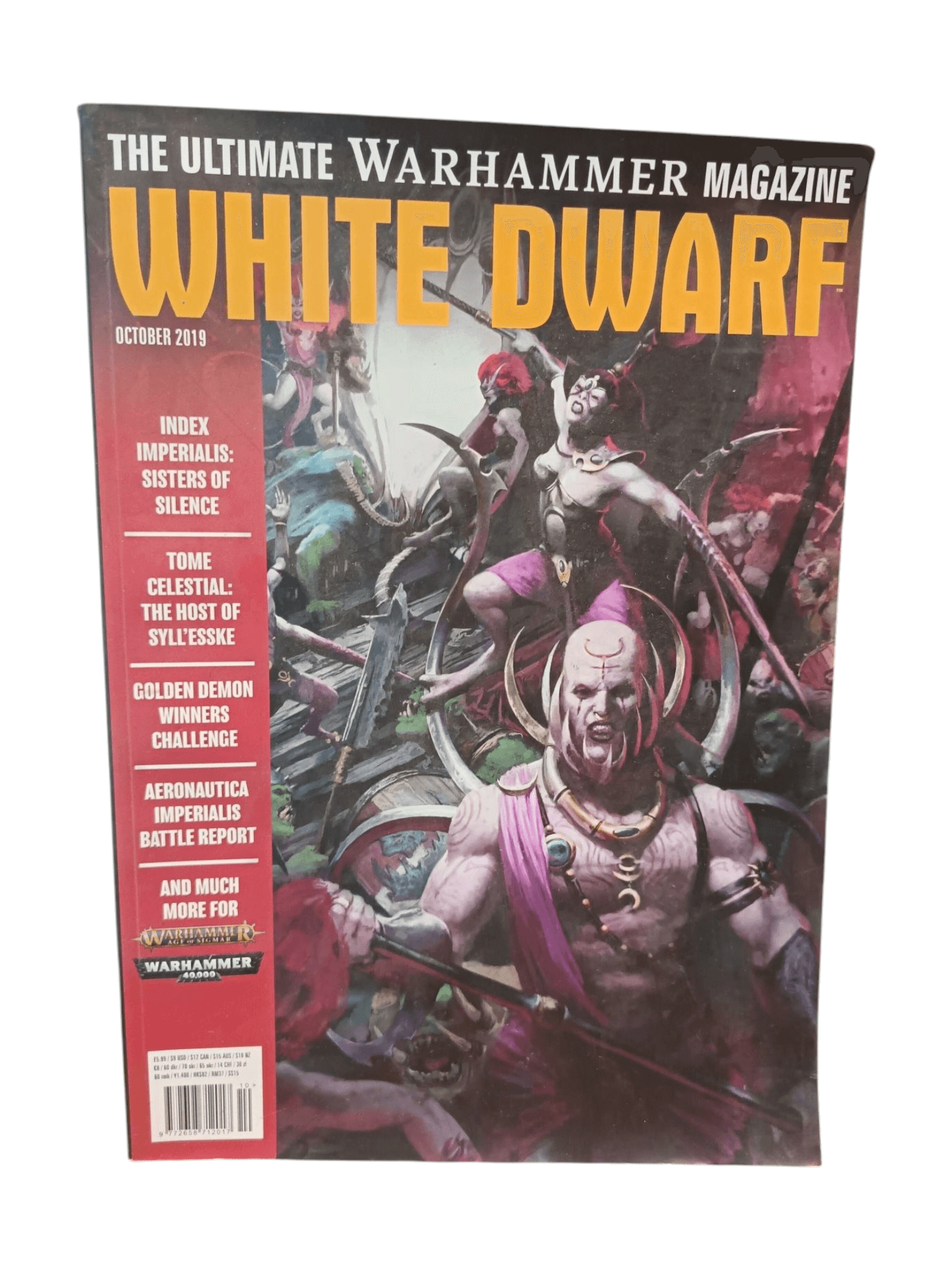Warhammer White Dwarf Magazine October 2019 Warhammer