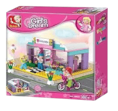 Sluban Girl's Dream Beauty Salon Building Brick Set Sluban