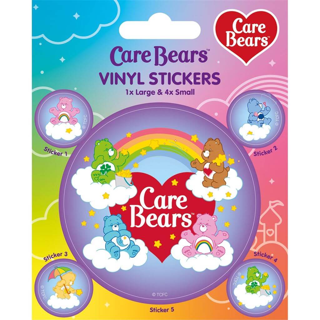Care Bears - We Love Rainbows Vinyl Sticker Pyramid International