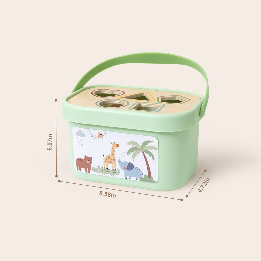 Tooky Toy Toddler 3 in 1 Sorting Box *Reduced