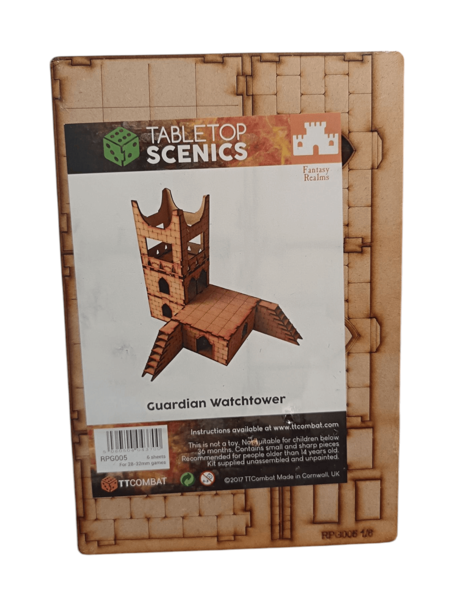 TTCombat Tabletop Scenics Fantasy Realms Guardian Watch Tower TTCombat