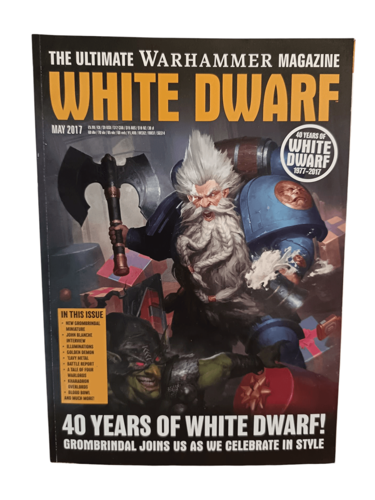 Warhammer White Dwarf Magazine May 2017 Warhammer