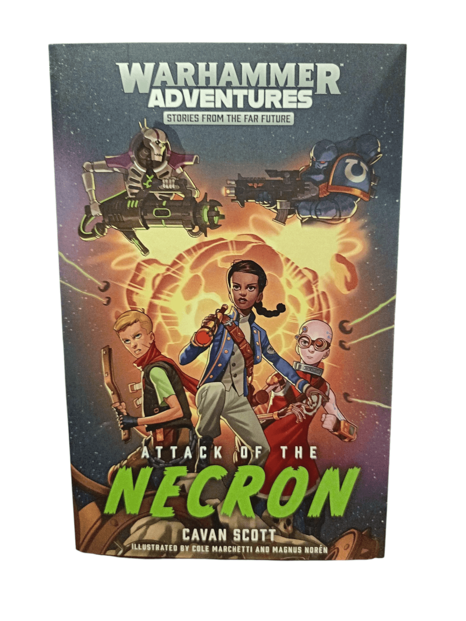 Warhammer Adventures - Attack Of The Necron Book Warhammer