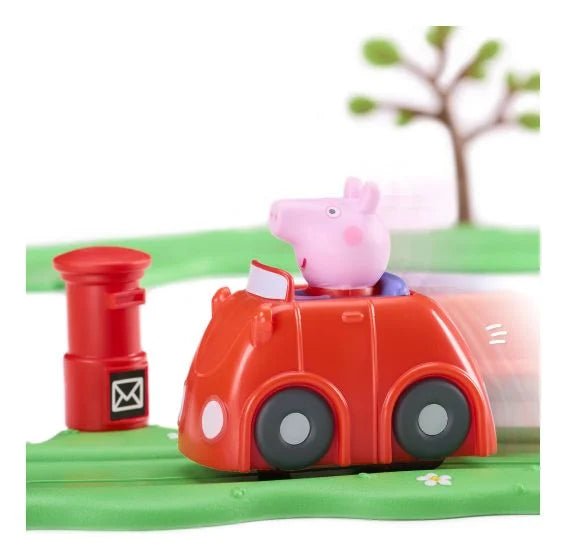 Peppa Pig Whizz Around Little Red Car Set Character Options