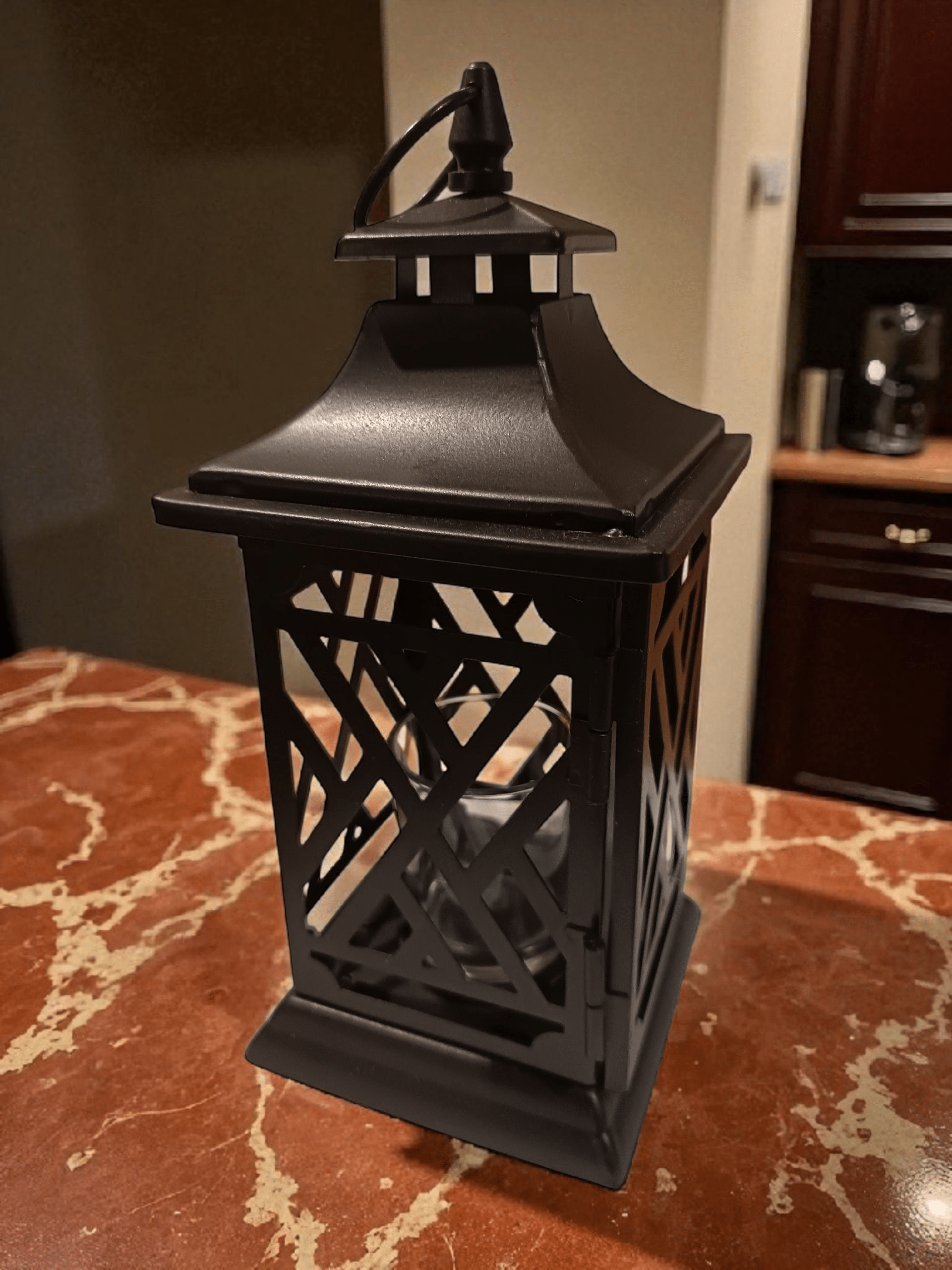 Yankee Candle - Deco Lounge Votive Lantern Black Yankee Candle