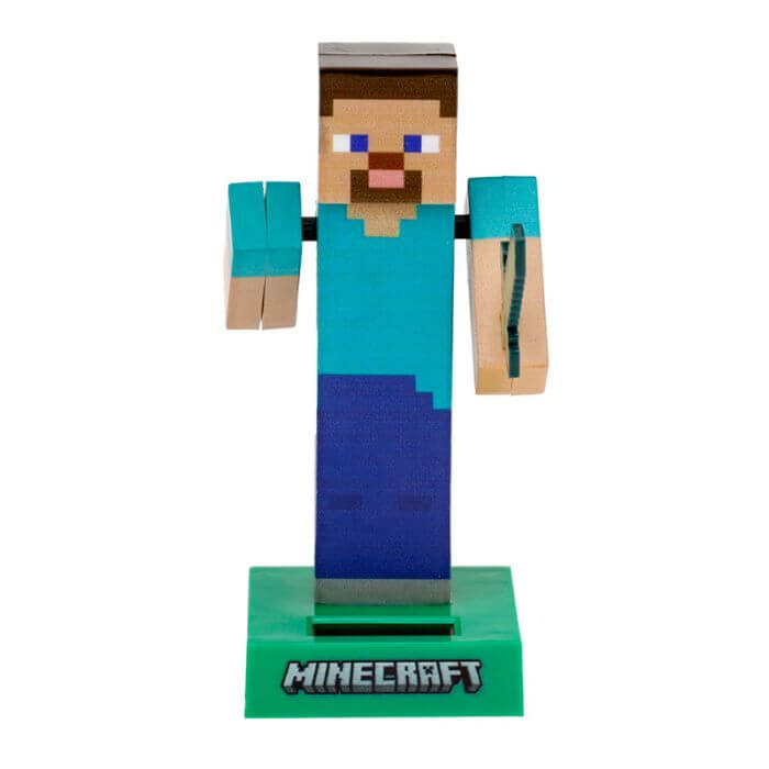 Minecraft Steve Motion Solar Pal Puckator