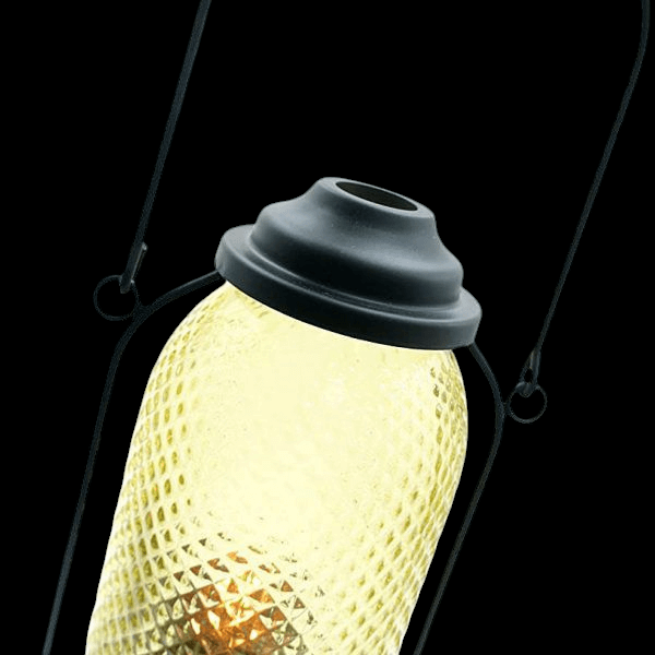 Yankee Candle - Glass Candle Lantern Yellow Yankee Candle