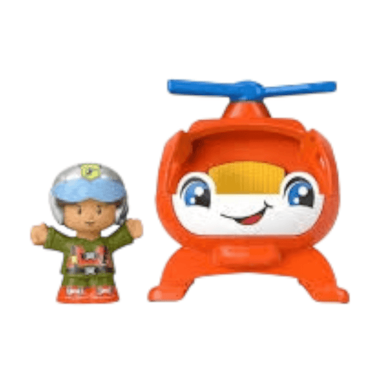 Fisher-Price Little People Helicopter Vehicle and Figure Fisher-Price