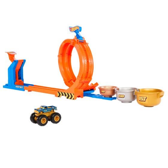 Hot Wheels Monster Trucks Loop and Flip Trophy Challenge Hot Wheels