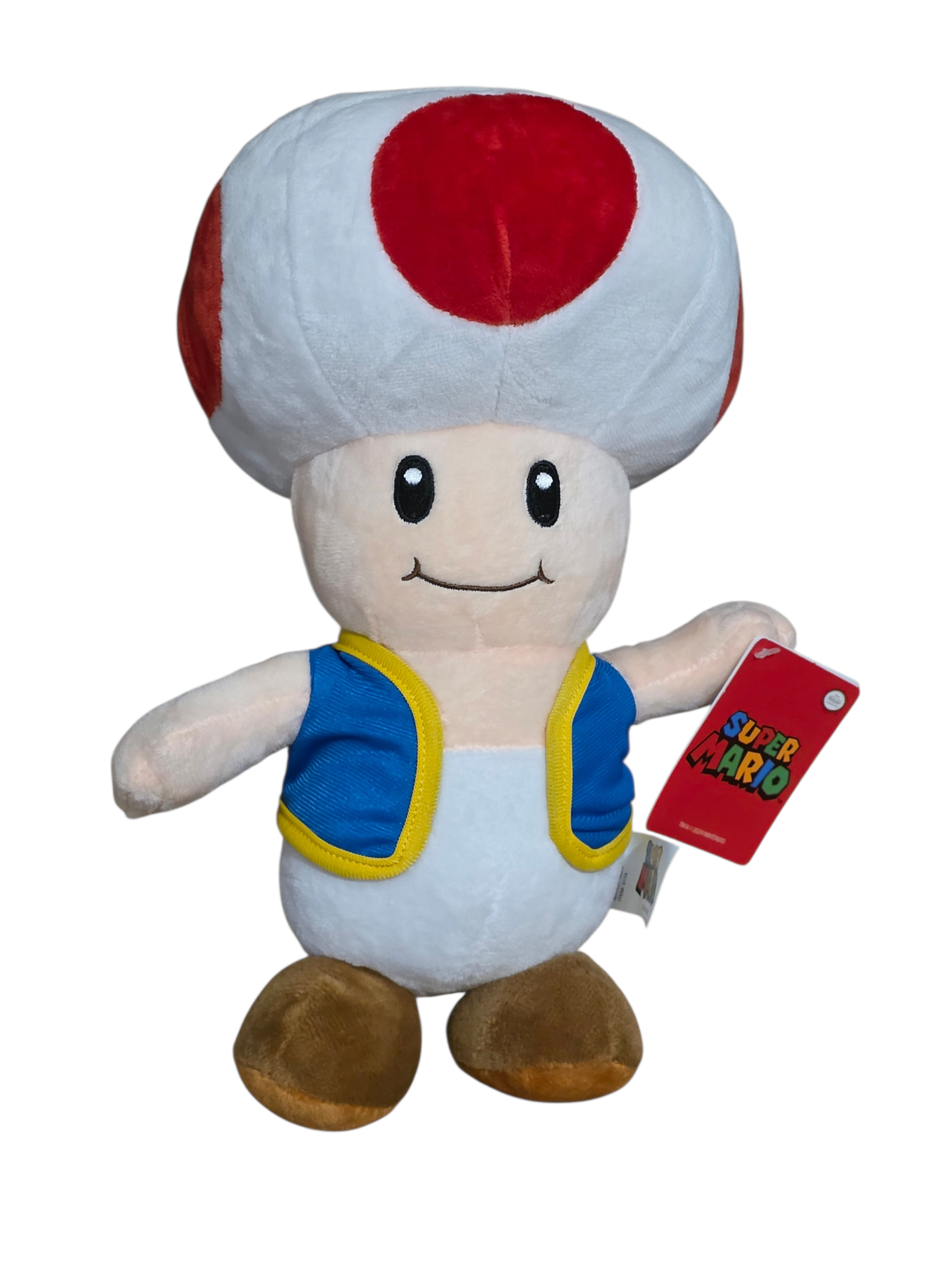 Nintendo Super Mario Toad 30cm Soft Toy