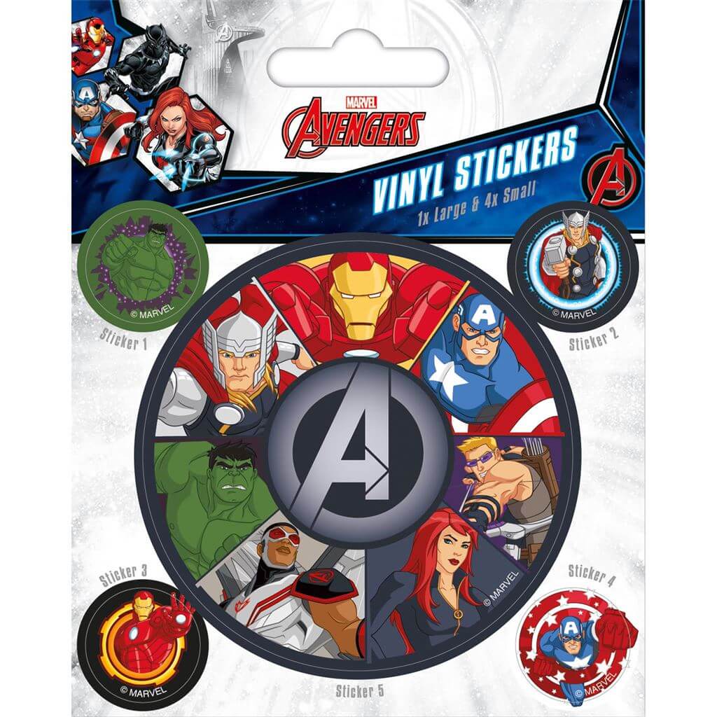 Avengers Vinyl Stickers Pyramid International