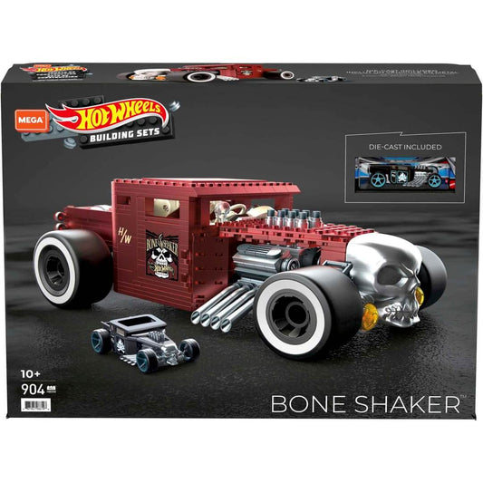 red building brick bone shaker hot wheels car