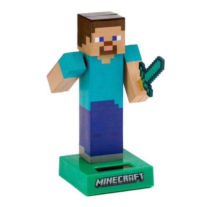 Minecraft Steve Motion Solar Pal Puckator