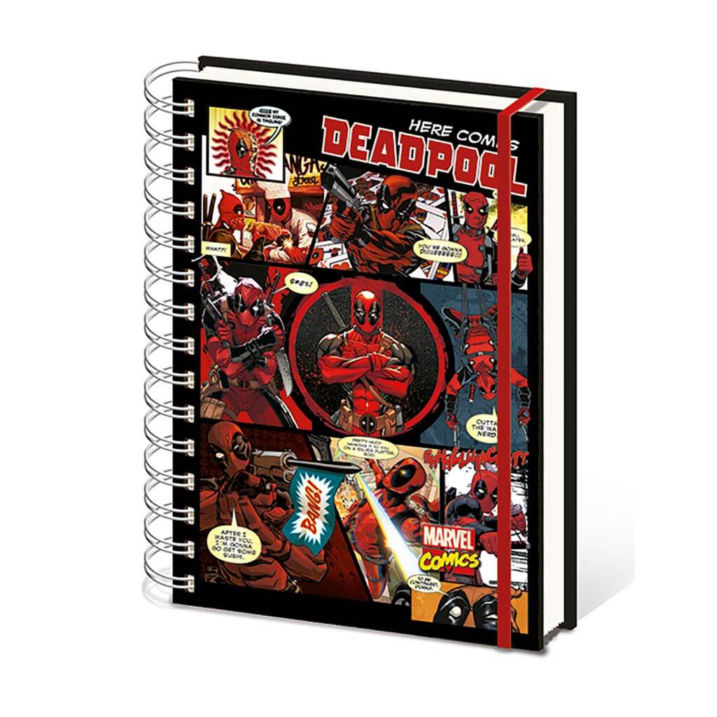Deadpool - Here Comes Deadpool A5 Notebook Pyramid International