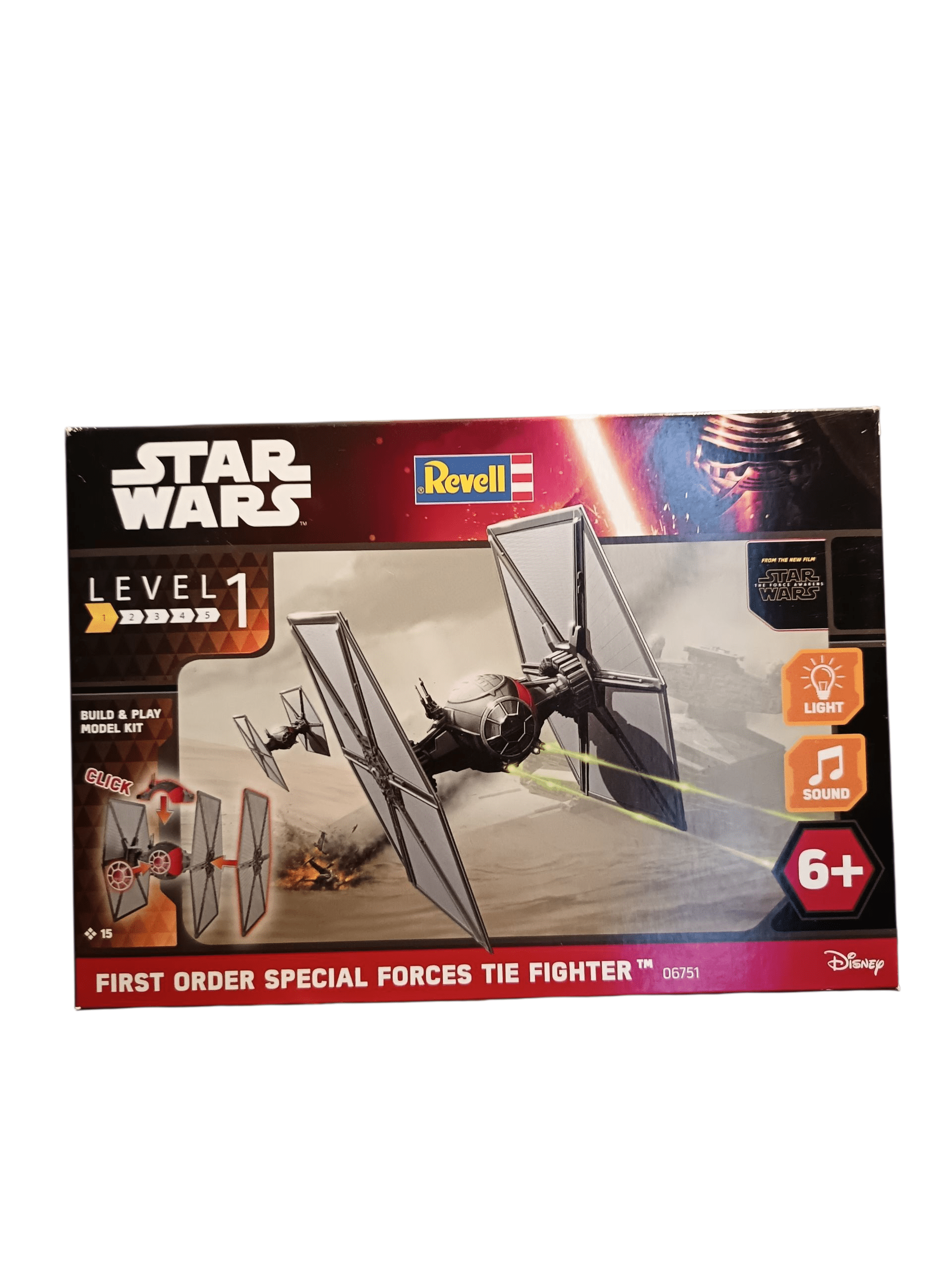 Revell Star Wars Light and Sound First Order Tie-Fighter Level 1 Revell
