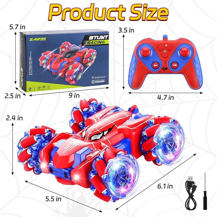 Stunt Racing 2.4g RC Control Stunt Wheel Car The Imagination Shop
