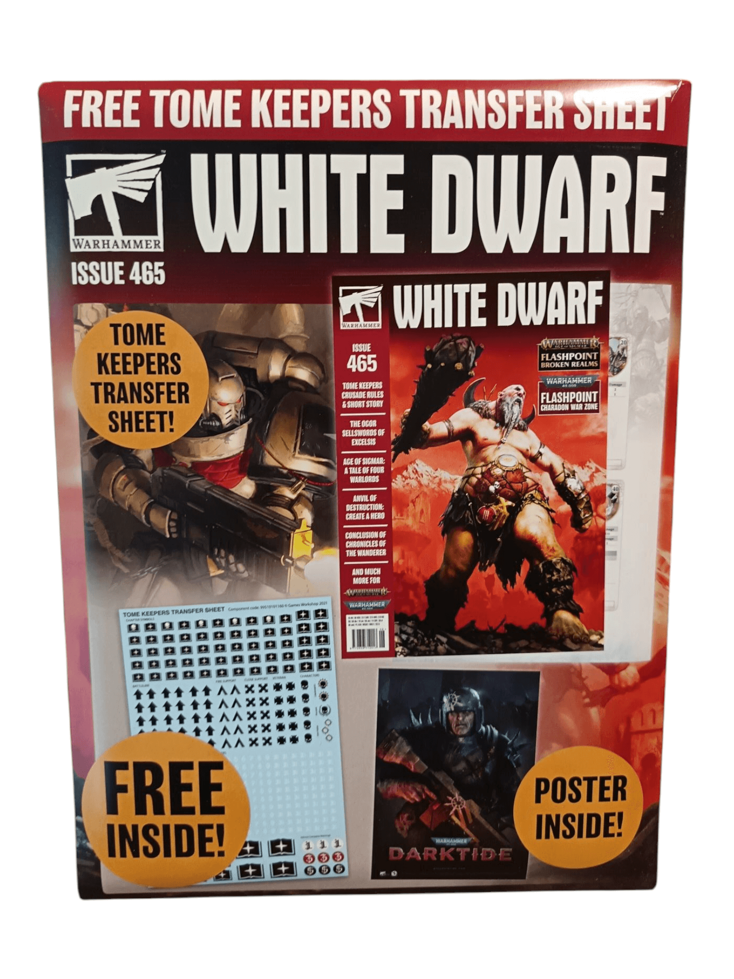 Warhammer White Dwarf Magazine Issue 465 Warhammer