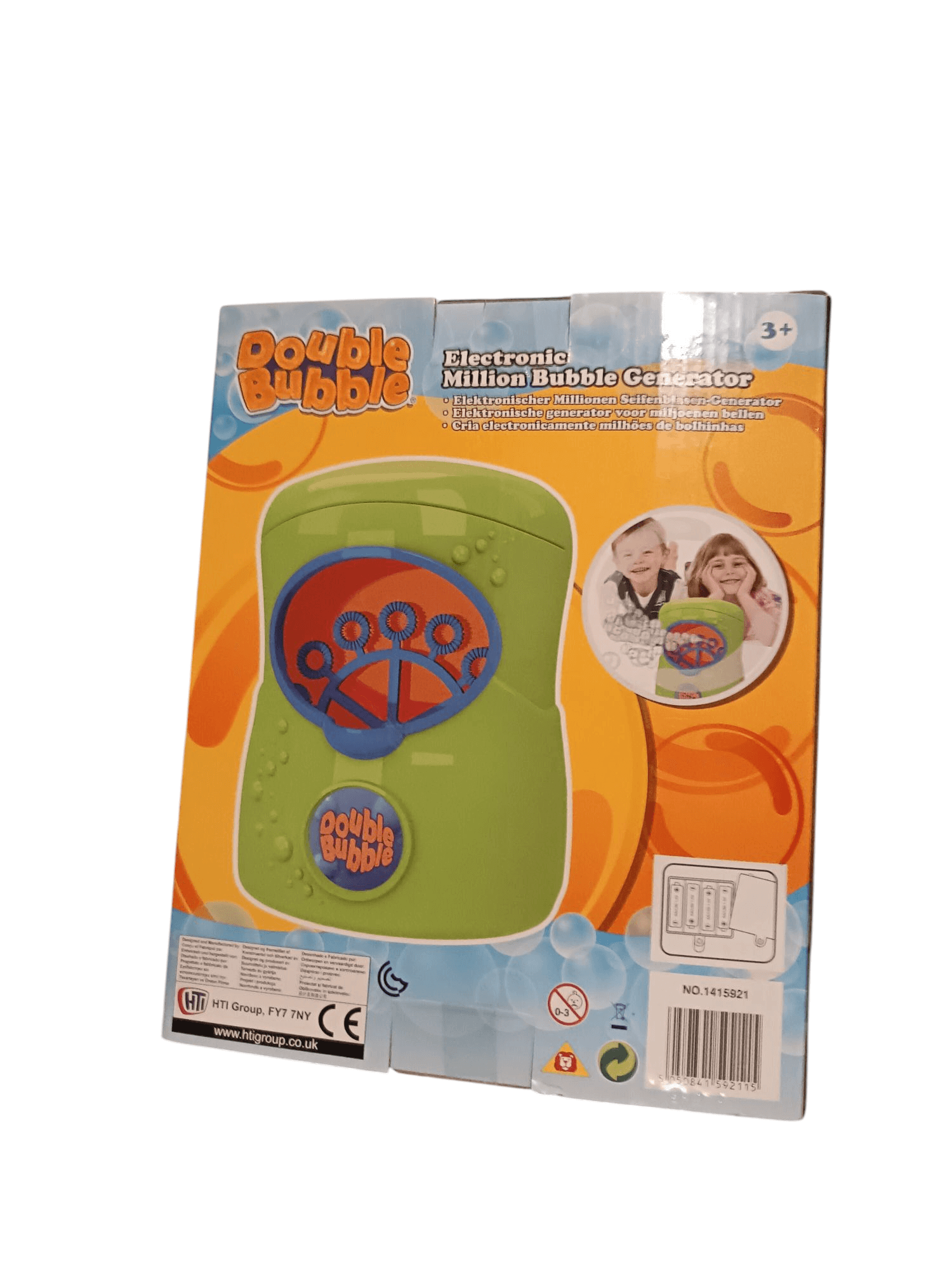 Double Bubble - Electronic Million Bubble Generator HTI