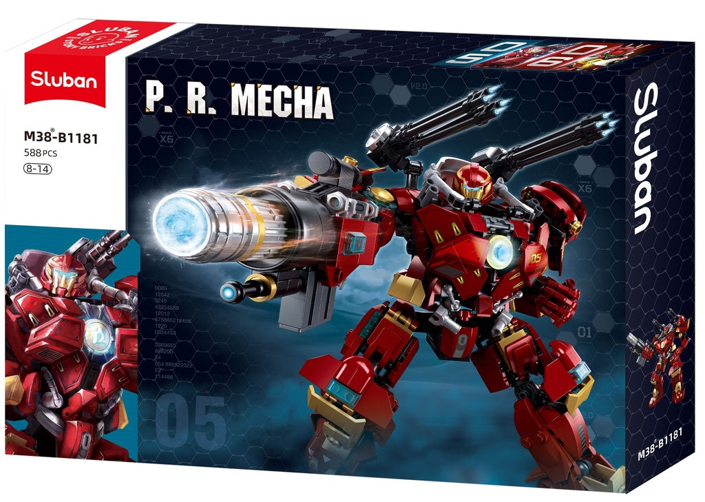 Sluban P. R. MECHA Robot 05 Building Brick Set Sluban