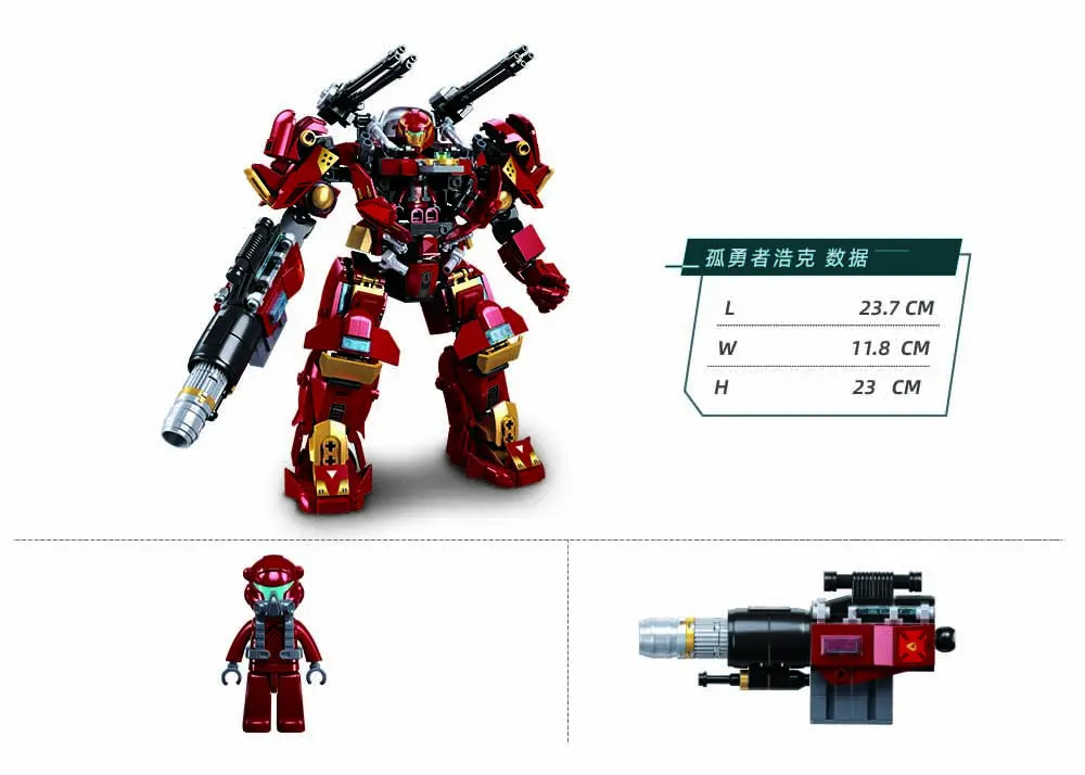 Sluban P. R. MECHA Robot 05 Building Brick Set Sluban