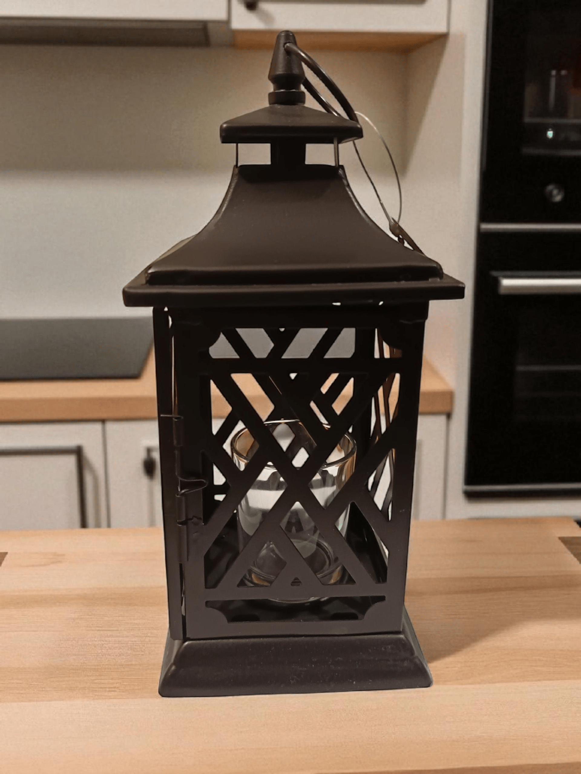 Yankee Candle - Deco Lounge Votive Lantern Black Yankee Candle
