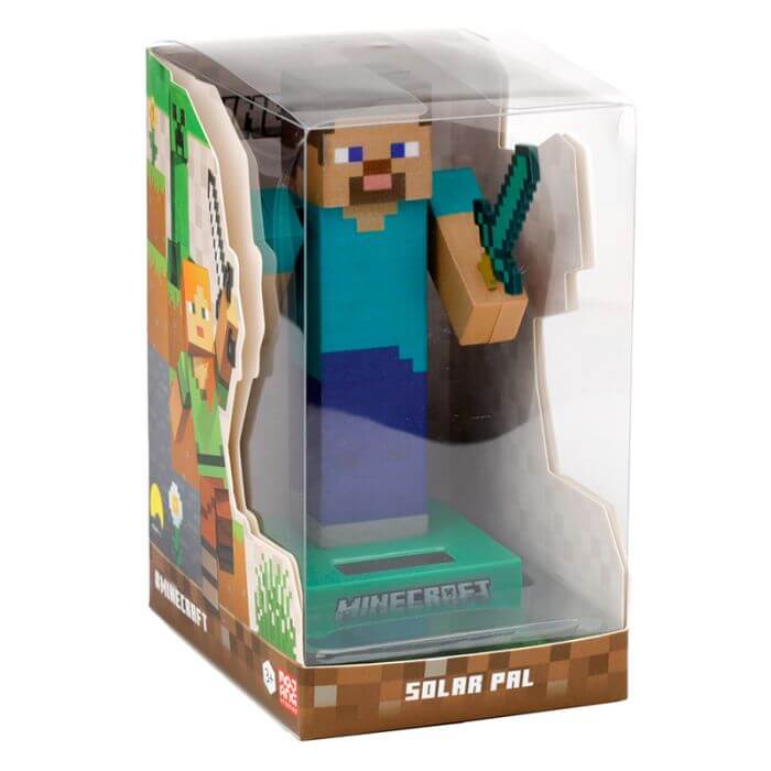 Minecraft Steve Motion Solar Pal Puckator
