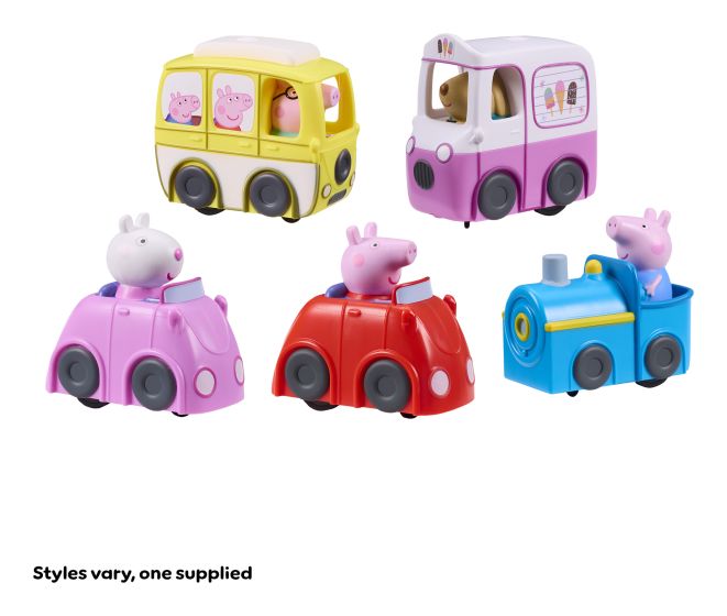 Peppa Pig Whizz Around Vehicle George's Little Blue Train Character Options