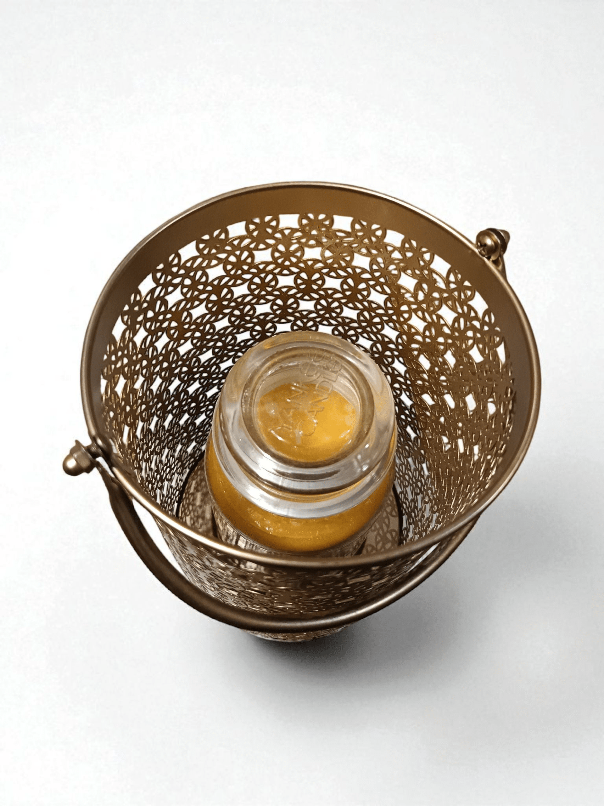 Yankee Candle Vintage Cuba Decorative Copper Jar Candle Holder Yankee Candle