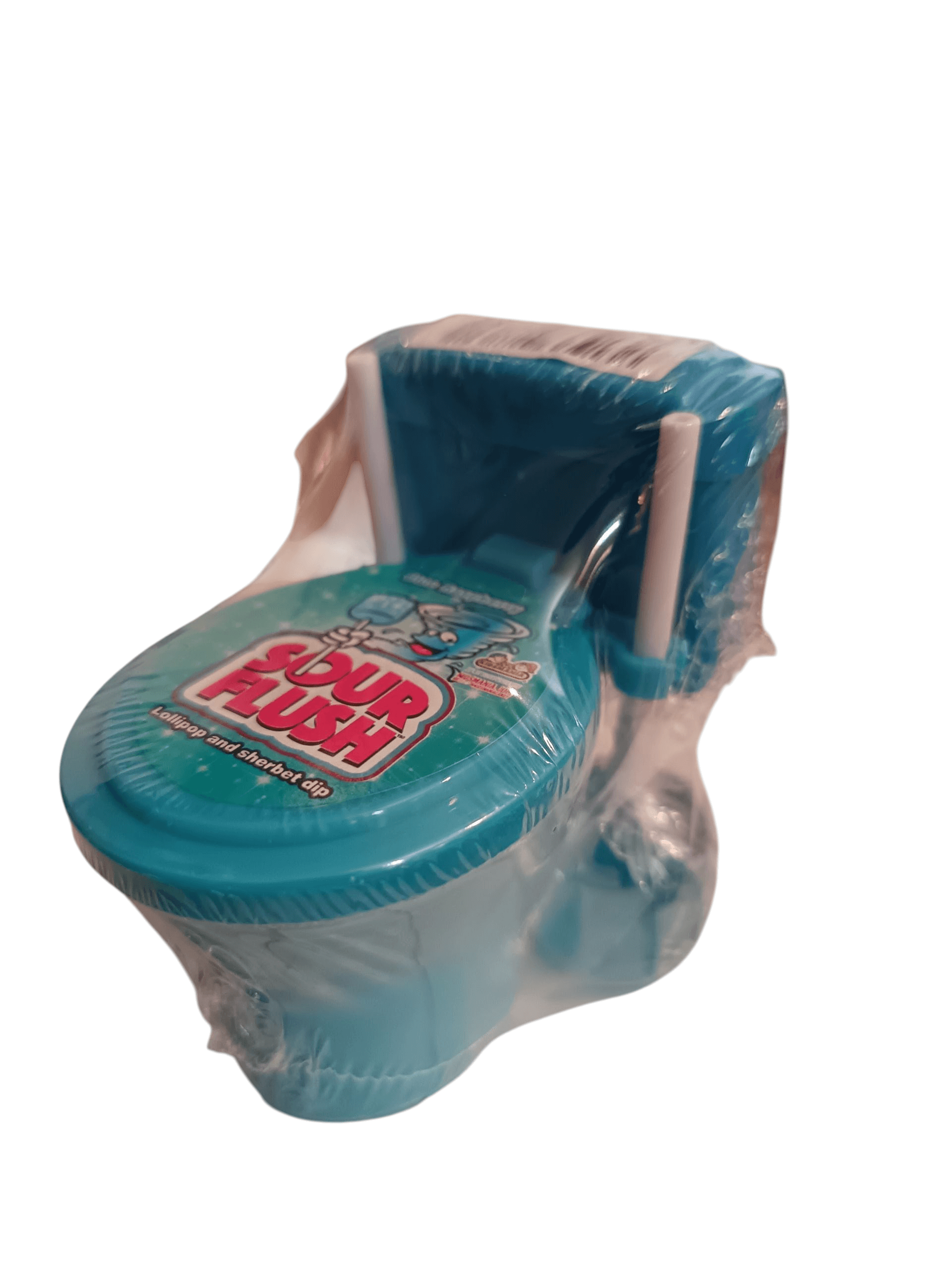 Sour Flush - Lollipop and Sherbet Dip - Blue Raspberry Kidsmania